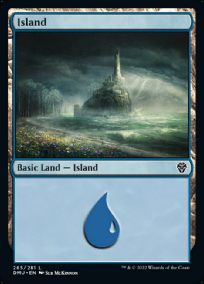 Island (265) [Dominaria United] MTG Single Magic: The Gathering | Red Claw Gaming