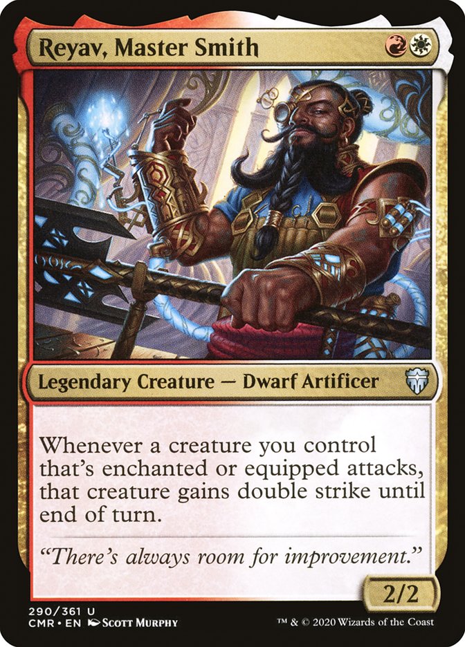 Reyav, Master Smith [Commander Legends] MTG Single Magic: The Gathering | Red Claw Gaming