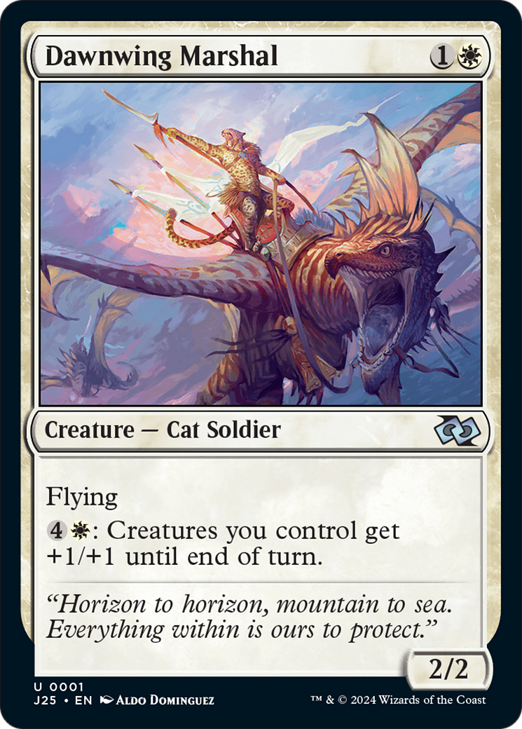 Dawnwing Marshal [Foundations Jumpstart] MTG Single Magic: The Gathering | Red Claw Gaming