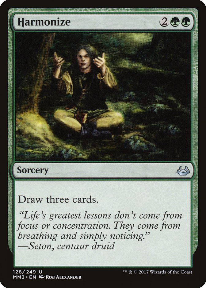 Harmonize [Modern Masters 2017] MTG Single Magic: The Gathering | Red Claw Gaming