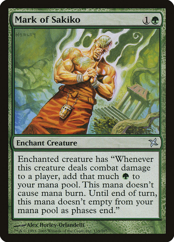Mark of Sakiko [Betrayers of Kamigawa] MTG Single Magic: The Gathering | Red Claw Gaming