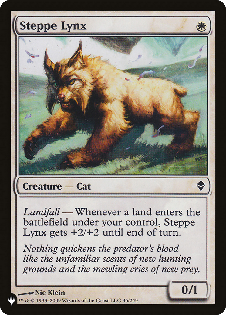Steppe Lynx [The List] MTG Single Magic: The Gathering | Red Claw Gaming
