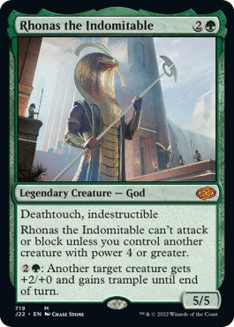 Rhonas the Indomitable [Jumpstart 2022] MTG Single Magic: The Gathering | Red Claw Gaming