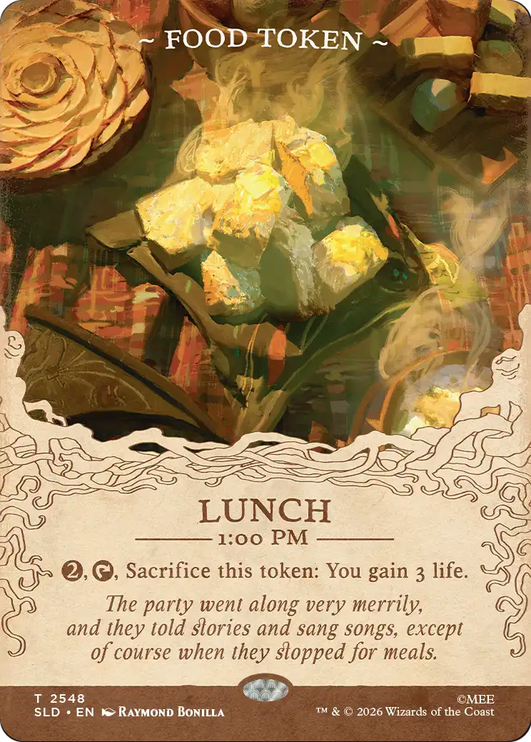 Food Token (2548) [Secret Lair Drop Series] MTG Single Magic: The Gathering | Red Claw Gaming