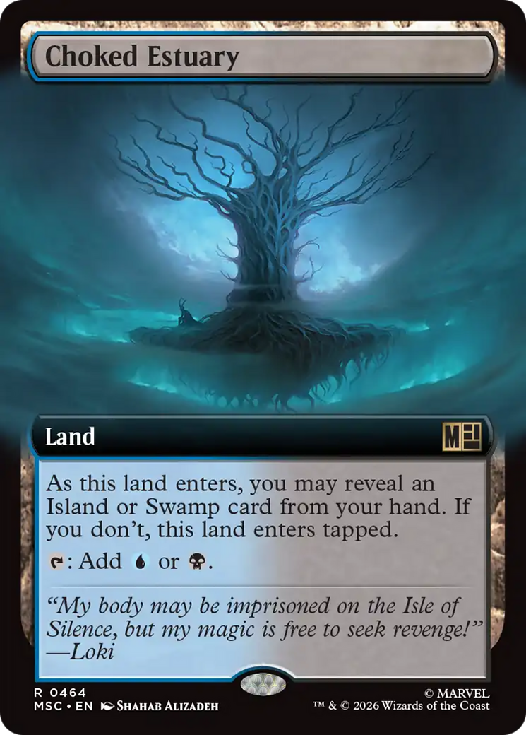 Choked Estuary (Extended Art) [Marvel Super Heroes Commander] | Red Claw Gaming