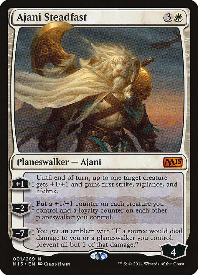 Ajani Steadfast [Magic 2015] MTG Single Magic: The Gathering | Red Claw Gaming