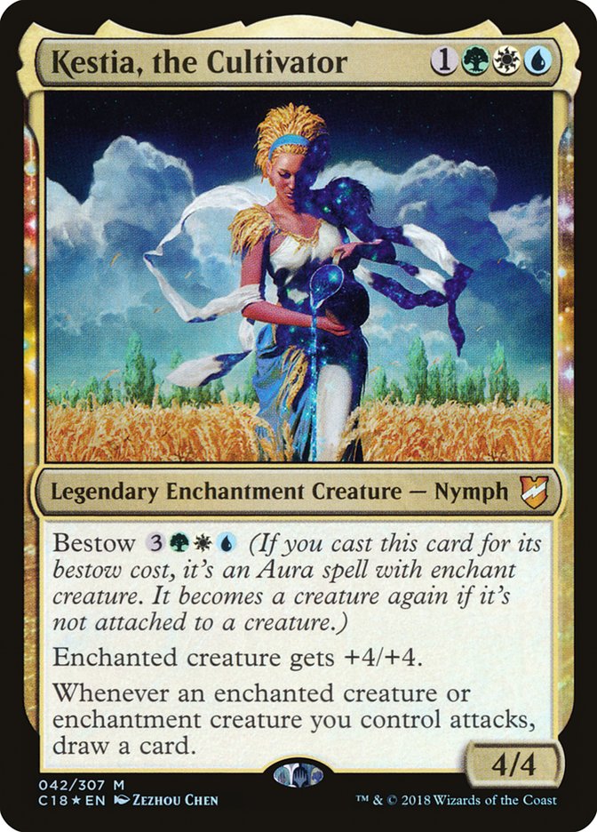 Kestia, the Cultivator [Commander 2018] MTG Single Magic: The Gathering | Red Claw Gaming