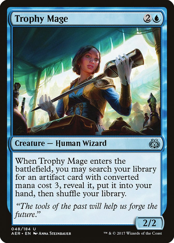 Trophy Mage [Aether Revolt] MTG Single Magic: The Gathering | Red Claw Gaming
