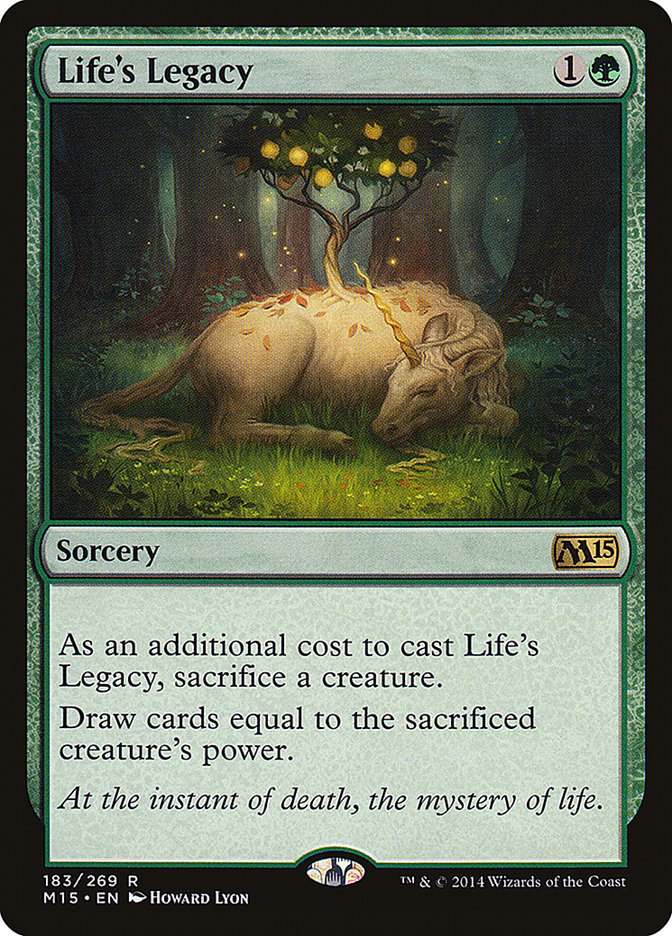 Life's Legacy [Magic 2015] MTG Single Magic: The Gathering | Red Claw Gaming