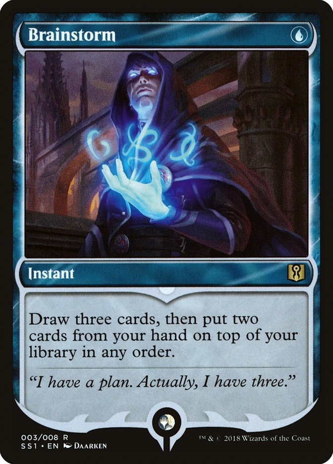 Brainstorm [Signature Spellbook: Jace] MTG Single Magic: The Gathering | Red Claw Gaming