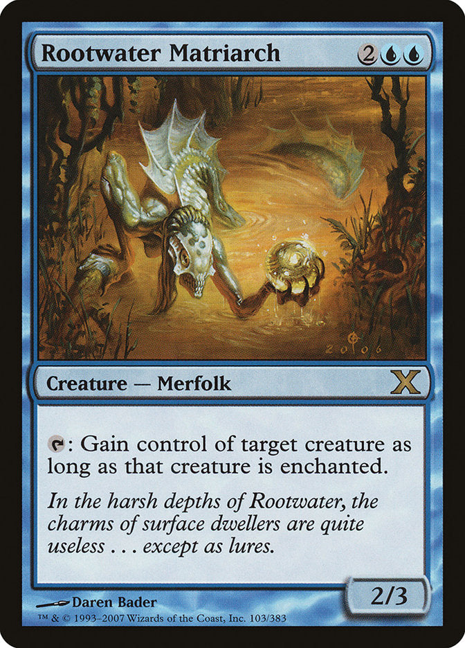 Rootwater Matriarch [Tenth Edition] MTG Single Magic: The Gathering | Red Claw Gaming