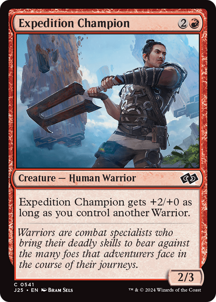 Expedition Champion [Foundations Jumpstart] MTG Single Magic: The Gathering | Red Claw Gaming