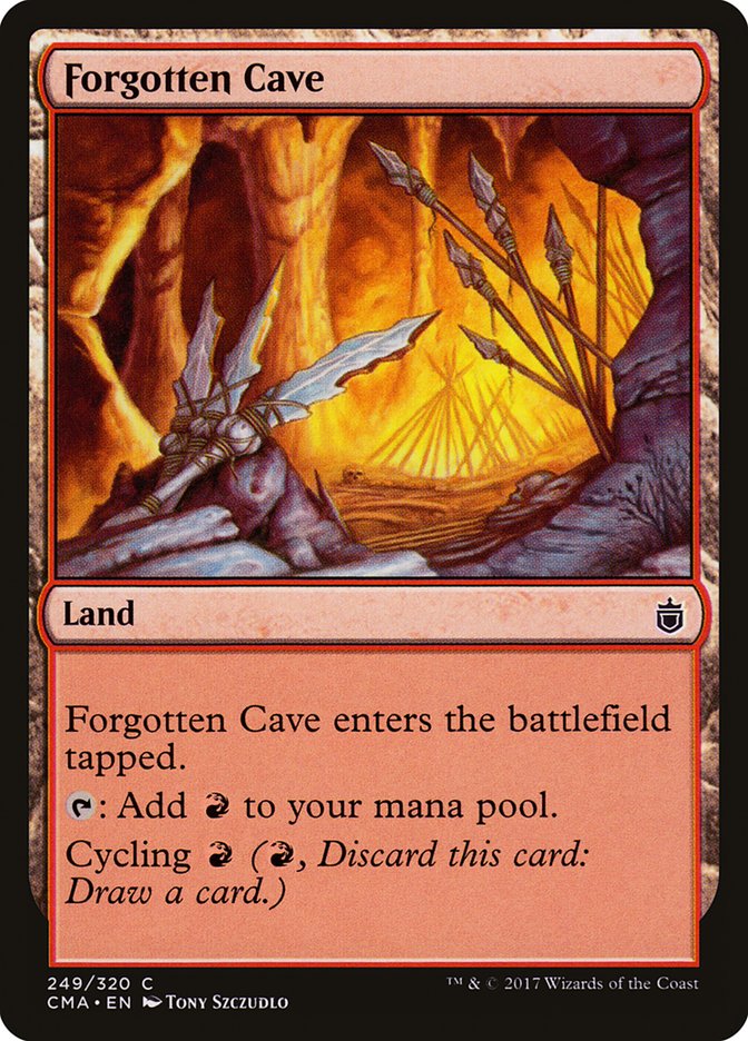 Forgotten Cave [Commander Anthology] MTG Single Magic: The Gathering | Red Claw Gaming