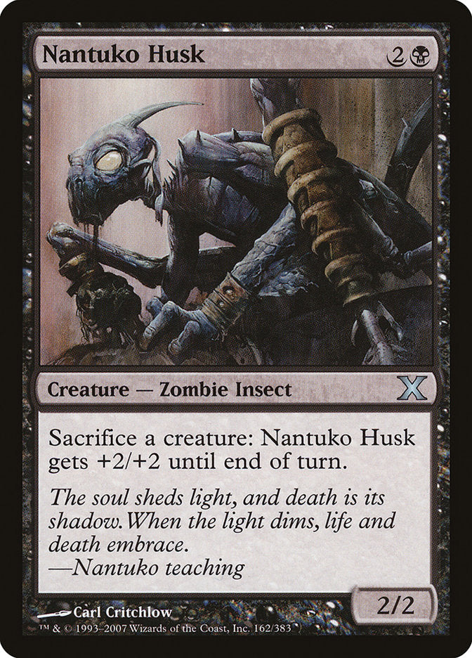 Nantuko Husk [Tenth Edition] MTG Single Magic: The Gathering | Red Claw Gaming