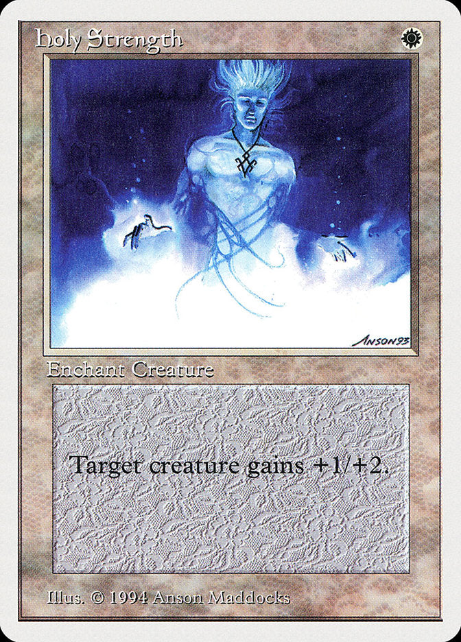 Holy Strength [Summer Magic / Edgar] MTG Single Magic: The Gathering | Red Claw Gaming