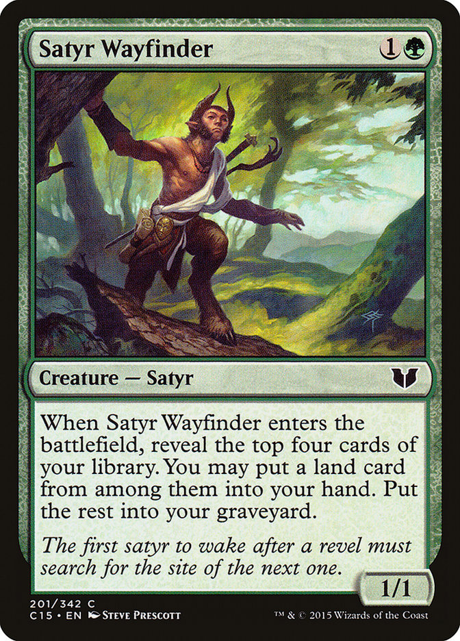 Satyr Wayfinder [Commander 2015] MTG Single Magic: The Gathering | Red Claw Gaming