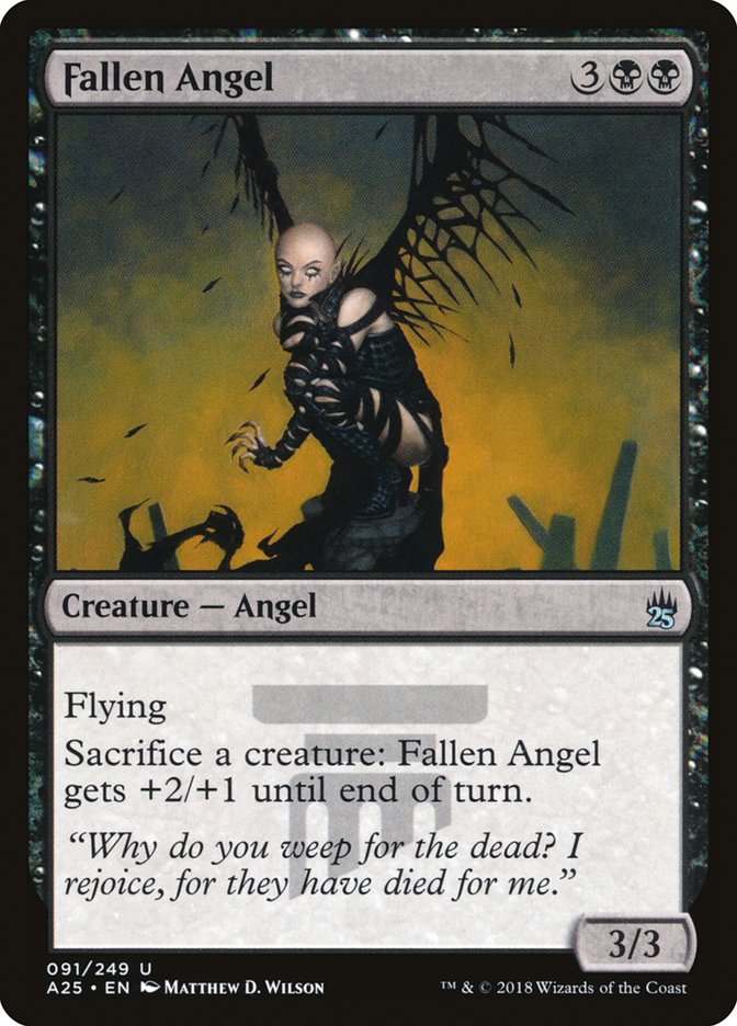 Fallen Angel [Masters 25] MTG Single Magic: The Gathering | Red Claw Gaming