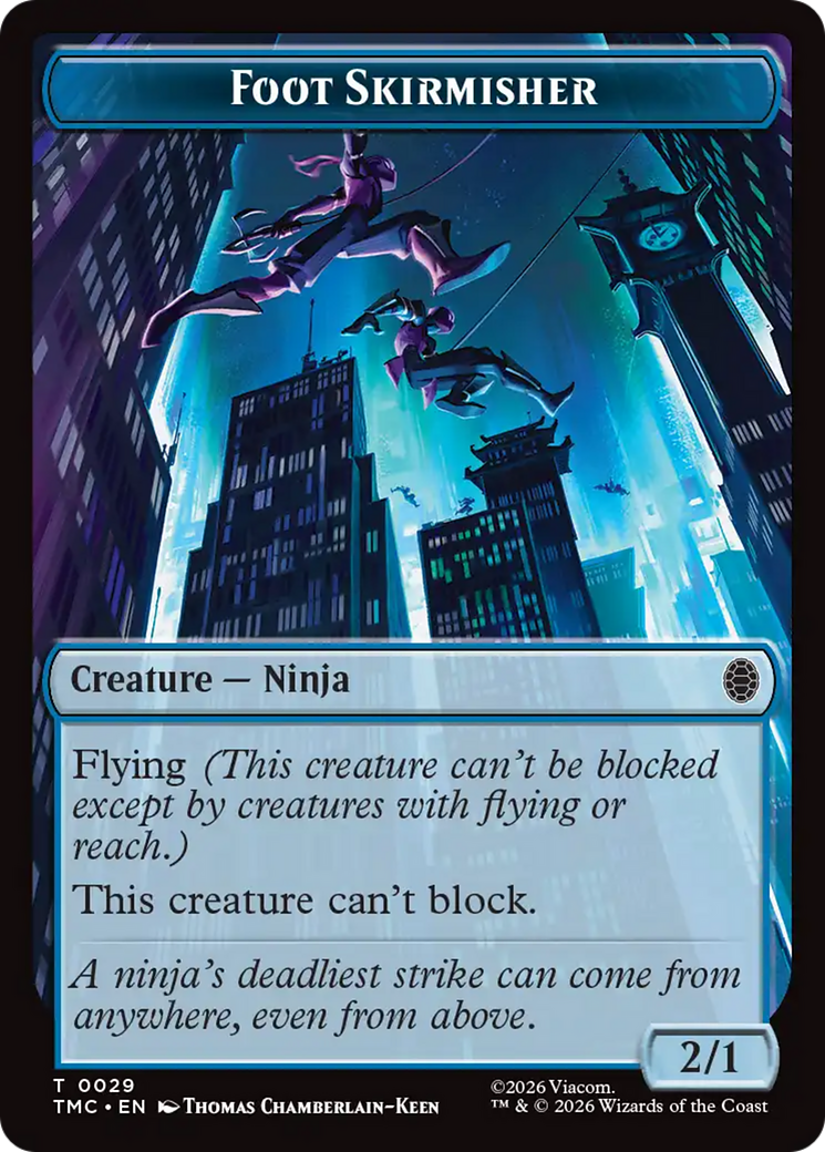 Foot Skirmisher [Teenage Mutant Ninja Turtles Commander] MTG Single Magic: The Gathering | Red Claw Gaming
