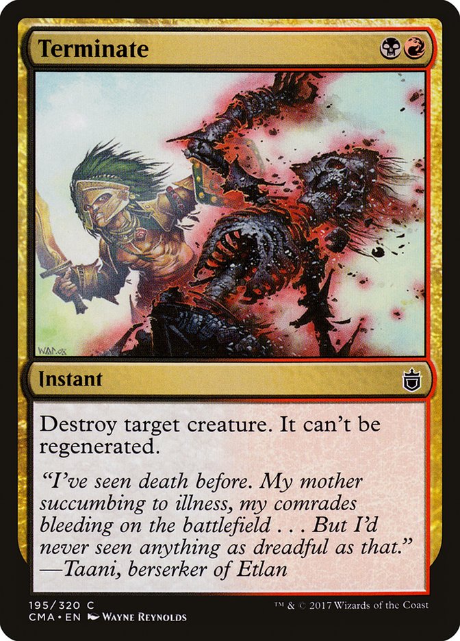 Terminate [Commander Anthology] MTG Single Magic: The Gathering | Red Claw Gaming