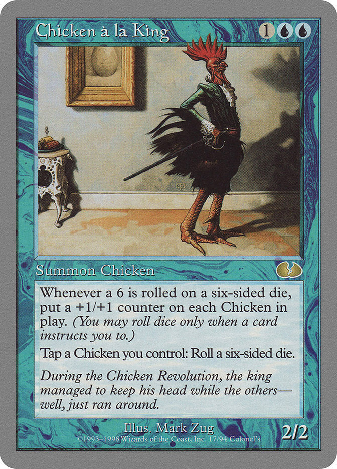 Chicken a la King [Unglued] MTG Single Magic: The Gathering | Red Claw Gaming