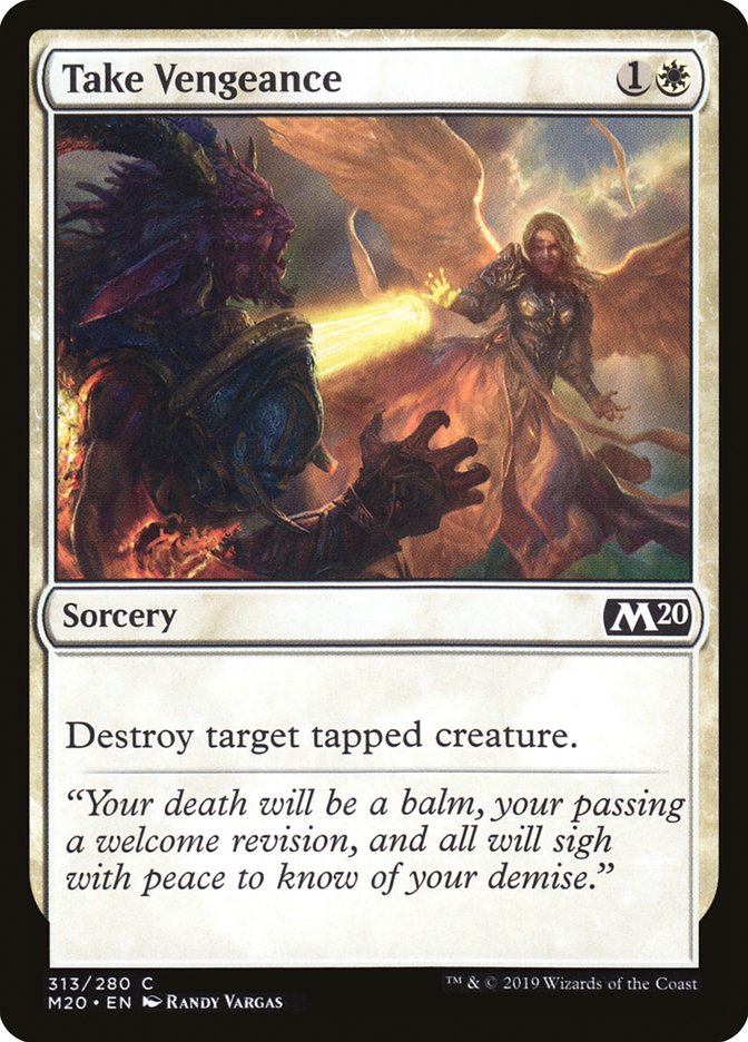 Take Vengeance [Core Set 2020] MTG Single Magic: The Gathering | Red Claw Gaming