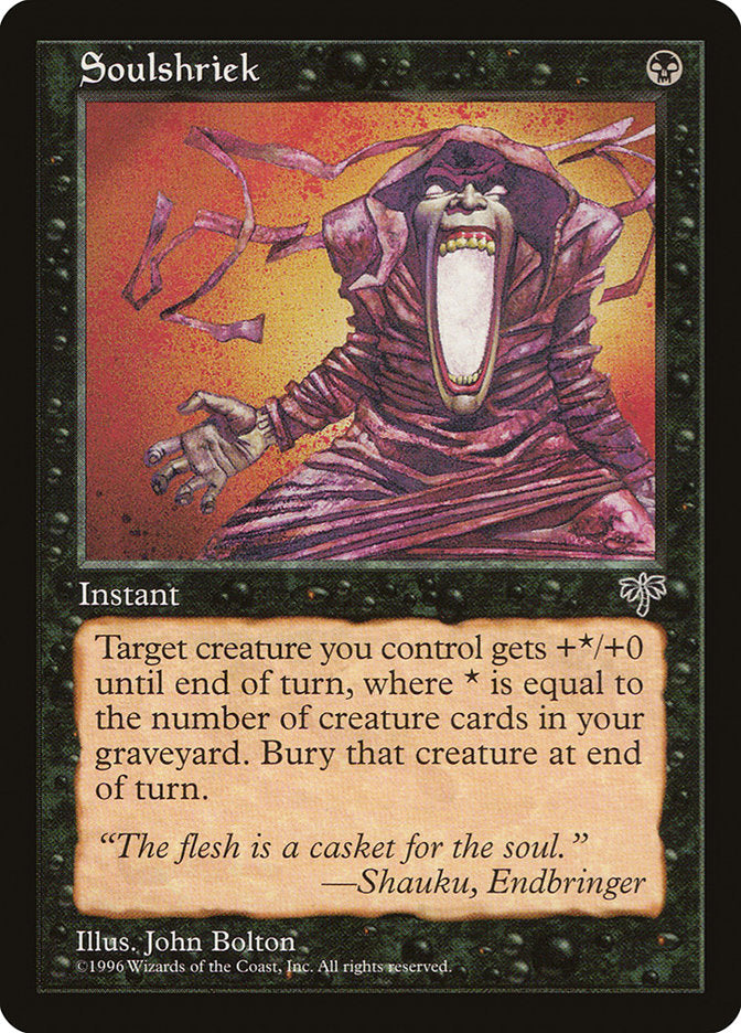 Soulshriek [Mirage] MTG Single Magic: The Gathering | Red Claw Gaming