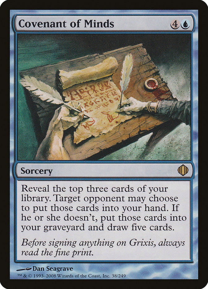 Covenant of Minds [Shards of Alara] MTG Single Magic: The Gathering | Red Claw Gaming