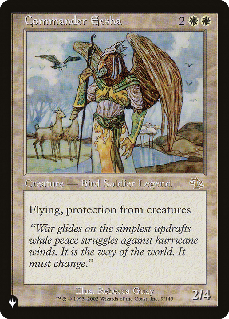 Commander Eesha [The List] | Red Claw Gaming