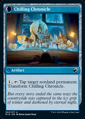 Mysterious Tome // Chilling Chronicle [Innistrad: Midnight Hunt] MTG Single Magic: The Gathering | Red Claw Gaming