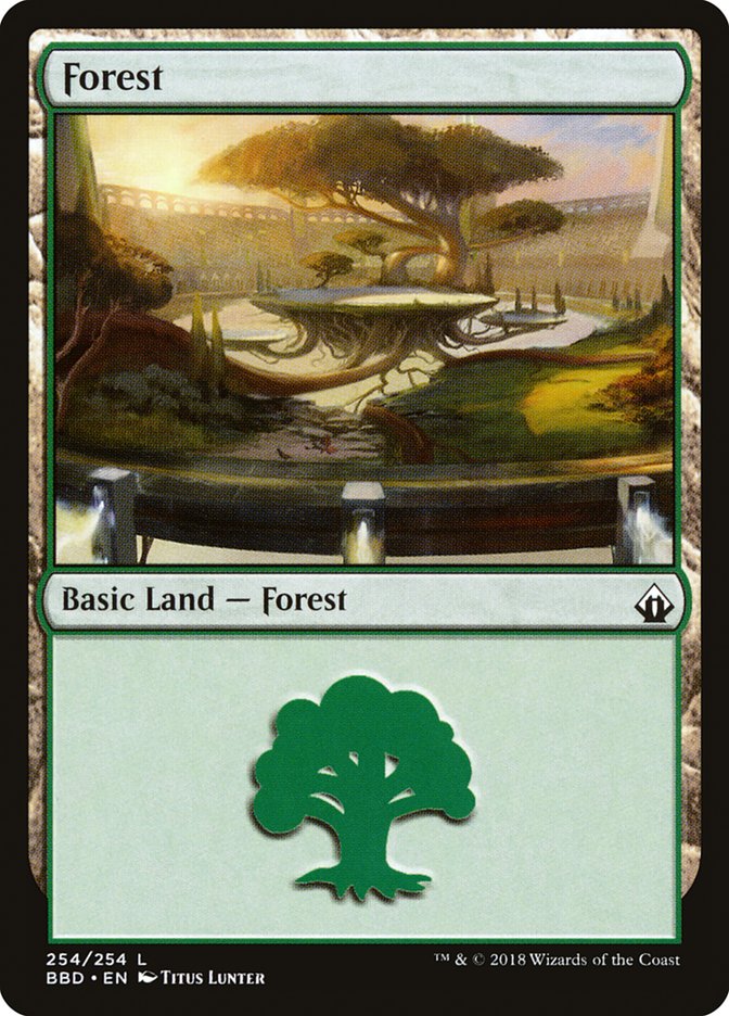 Forest (254) [Battlebond] MTG Single Magic: The Gathering | Red Claw Gaming