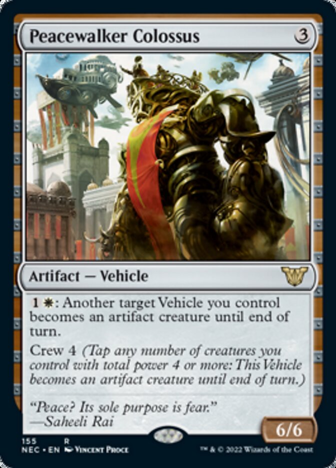 Peacewalker Colossus [Kamigawa: Neon Dynasty Commander] MTG Single Magic: The Gathering | Red Claw Gaming