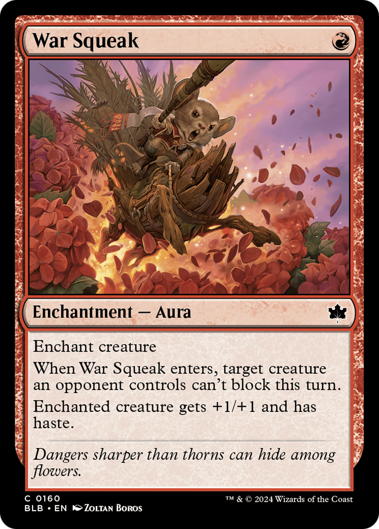 War Squeak [Bloomburrow] MTG Single Magic: The Gathering | Red Claw Gaming