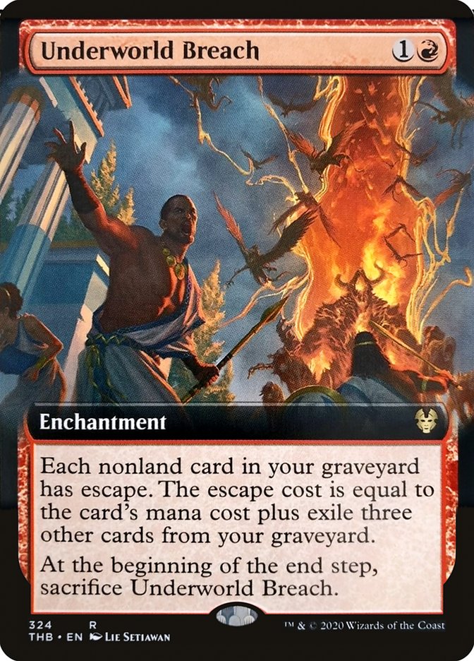 Underworld Breach (Extended Art) [Theros Beyond Death] MTG Single Magic: The Gathering | Red Claw Gaming