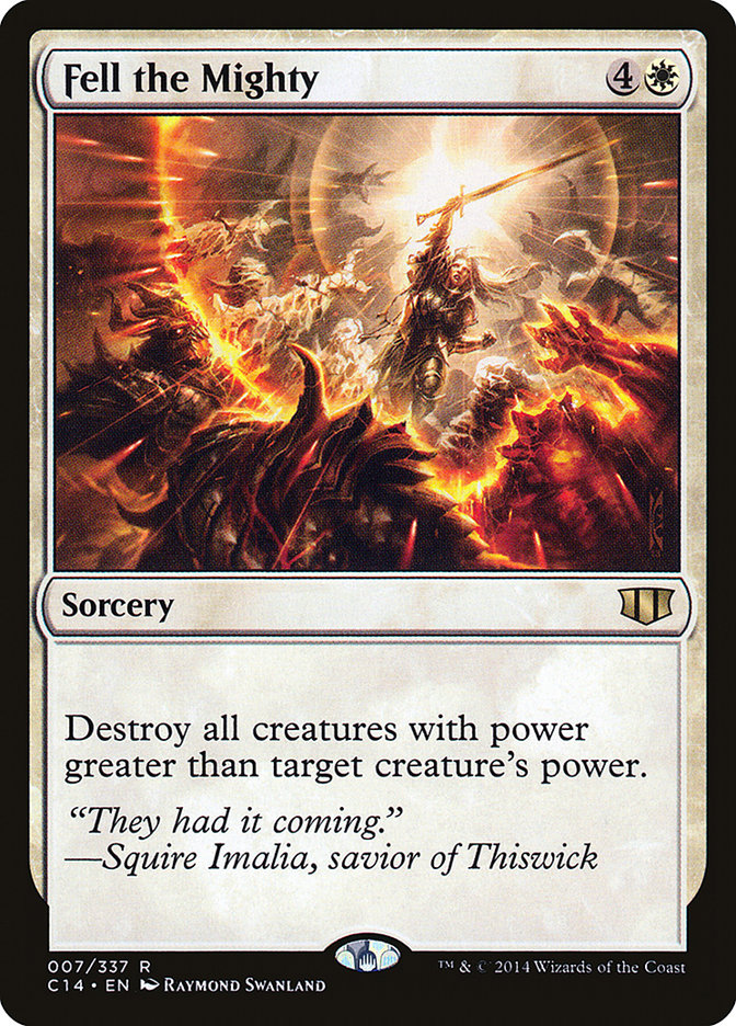 Fell the Mighty [Commander 2014] MTG Single Magic: The Gathering | Red Claw Gaming