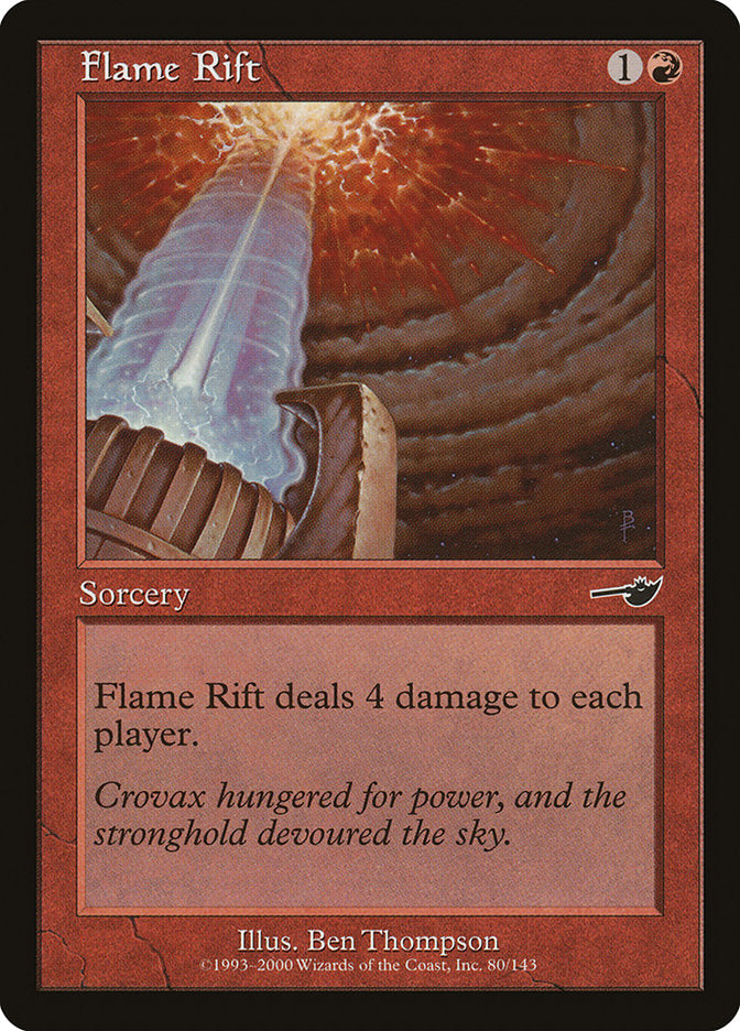 Flame Rift [Nemesis] MTG Single Magic: The Gathering | Red Claw Gaming