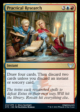 Practical Research [Strixhaven: School of Mages] MTG Single Magic: The Gathering | Red Claw Gaming