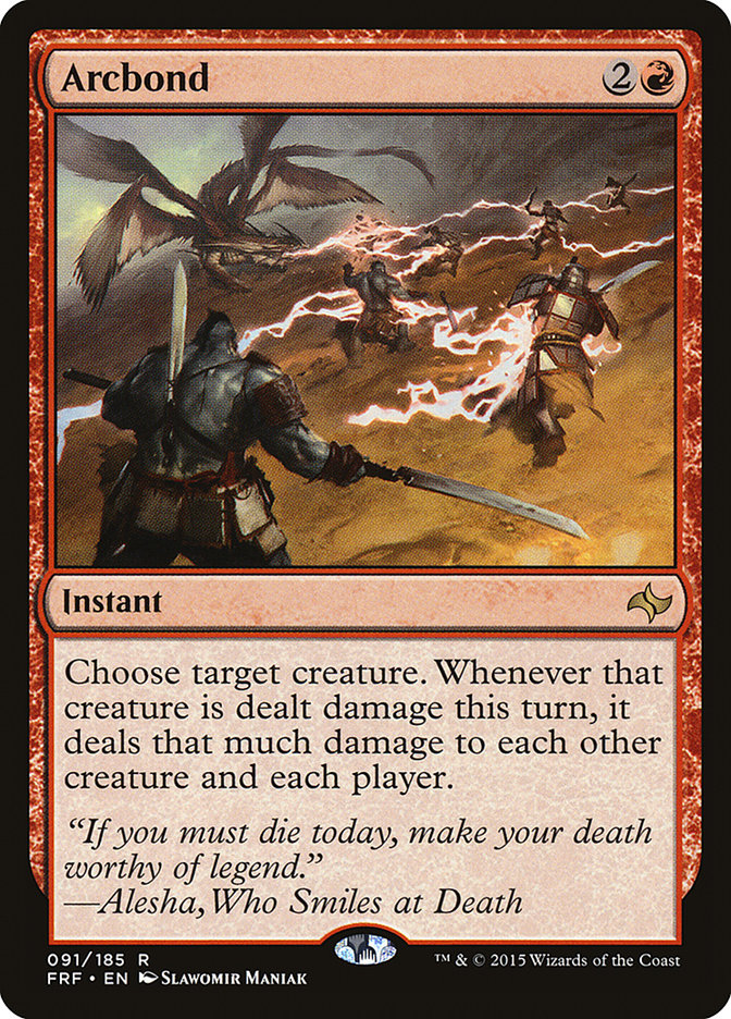 Arcbond [Fate Reforged] MTG Single Magic: The Gathering | Red Claw Gaming