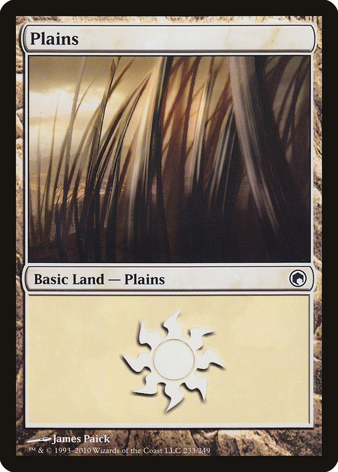 Plains (233) [Scars of Mirrodin] MTG Single Magic: The Gathering | Red Claw Gaming