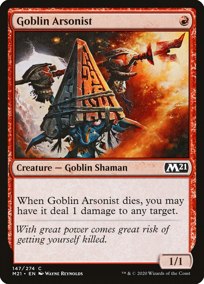 Goblin Arsonist [Core Set 2021] MTG Single Magic: The Gathering | Red Claw Gaming