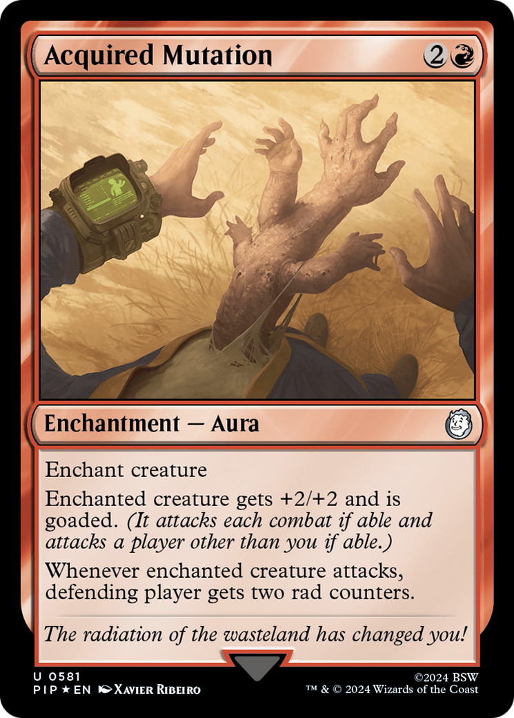 Acquired Mutation (Surge Foil) [Fallout] MTG Single Magic: The Gathering | Red Claw Gaming