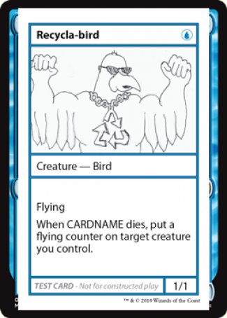 Recycla-bird (2021 Edition) [Mystery Booster Playtest Cards] MTG Single Magic: The Gathering | Red Claw Gaming