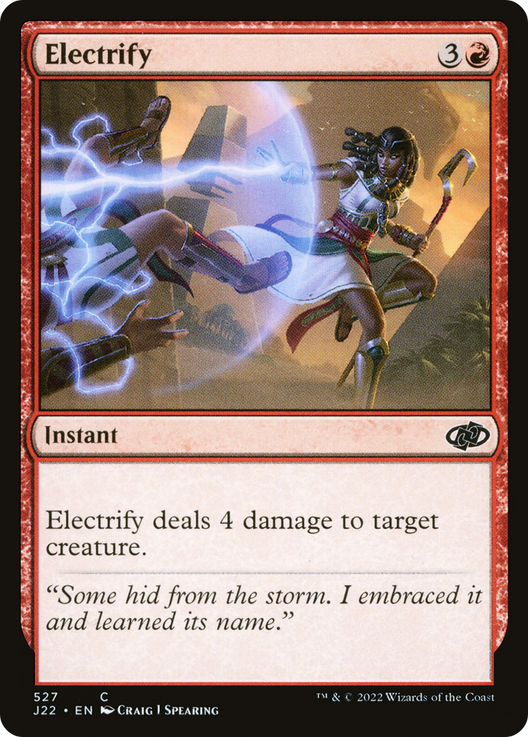 Electrify [Jumpstart 2022] MTG Single Magic: The Gathering | Red Claw Gaming