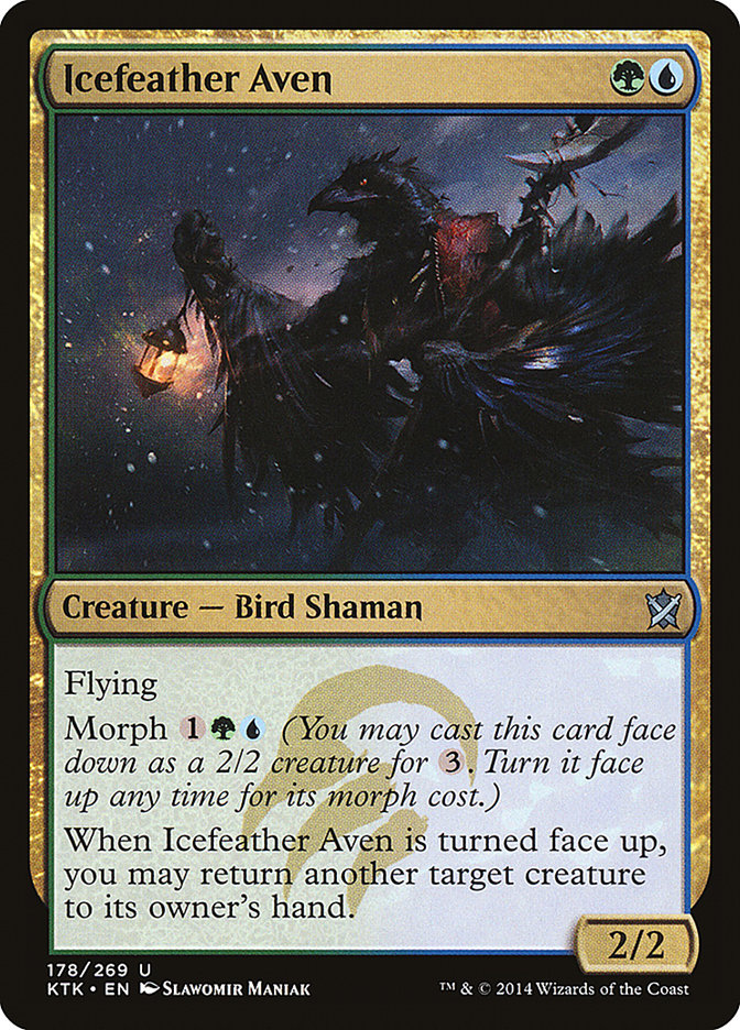 Icefeather Aven [Khans of Tarkir] MTG Single Magic: The Gathering | Red Claw Gaming