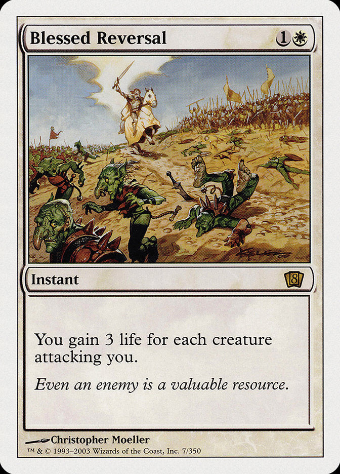 Blessed Reversal [Eighth Edition] MTG Single Magic: The Gathering | Red Claw Gaming