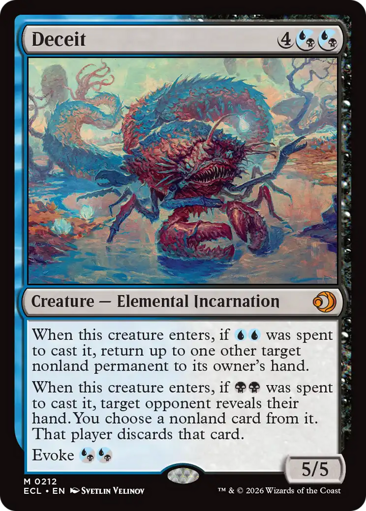 Deceit [Lorwyn Eclipsed] MTG Single Magic: The Gathering | Red Claw Gaming