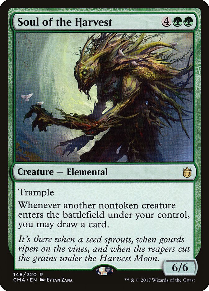 Soul of the Harvest [Commander Anthology] MTG Single Magic: The Gathering | Red Claw Gaming