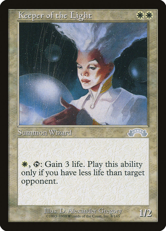 Keeper of the Light [Exodus] MTG Single Magic: The Gathering | Red Claw Gaming