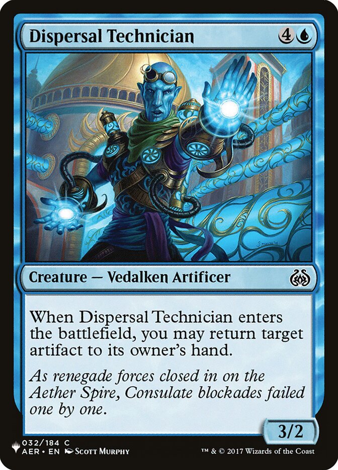 Dispersal Technician [The List] MTG Single Magic: The Gathering    | Red Claw Gaming