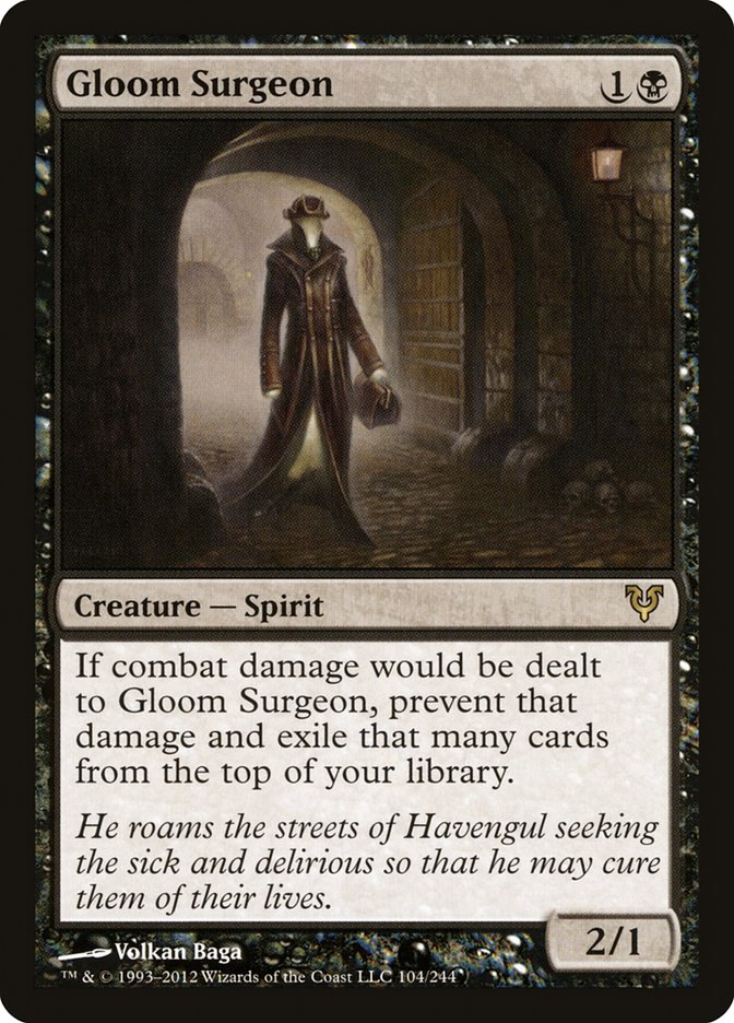 Gloom Surgeon [Avacyn Restored] MTG Single Magic: The Gathering | Red Claw Gaming