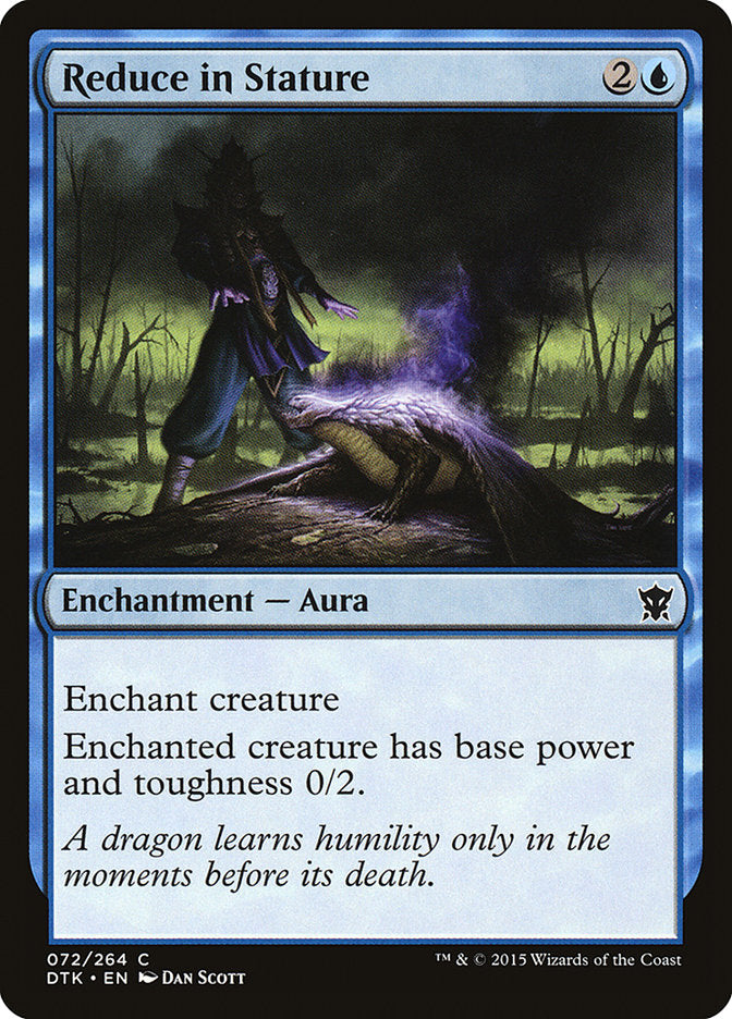 Reduce in Stature [Dragons of Tarkir] MTG Single Magic: The Gathering | Red Claw Gaming